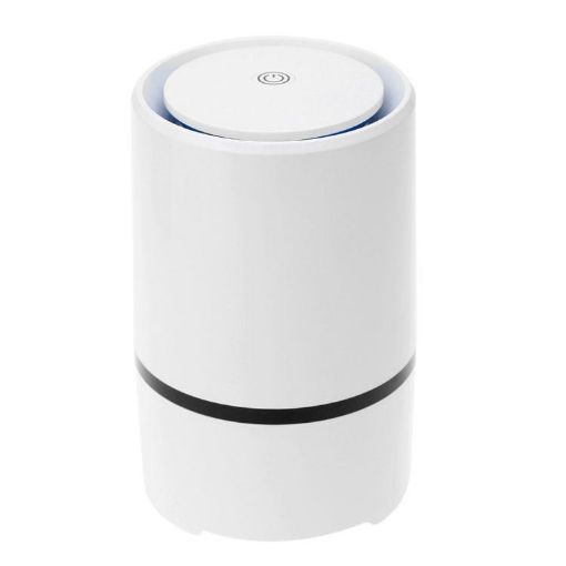 GL-2103 USB White Desktop Negative Ion Air Purifier - 1