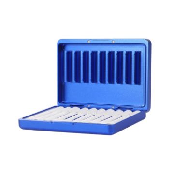 IQOS Aluminum Alloy Dust-proof Cigarette Case, 20 pcs Capacity, Blue - 1