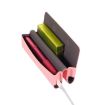 IQOS ILUMA ONE Pink Cross Pattern Leather E-cigarette Bag - 1