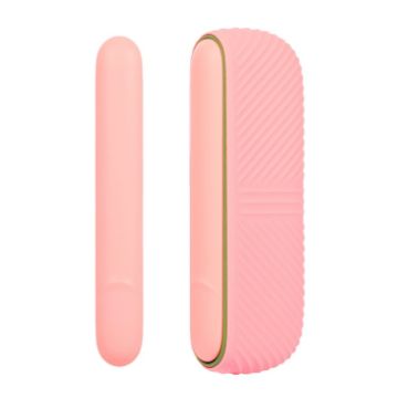 Pink Silicone Case for IQOS ILUMA with Charging Compartment Cover - 1