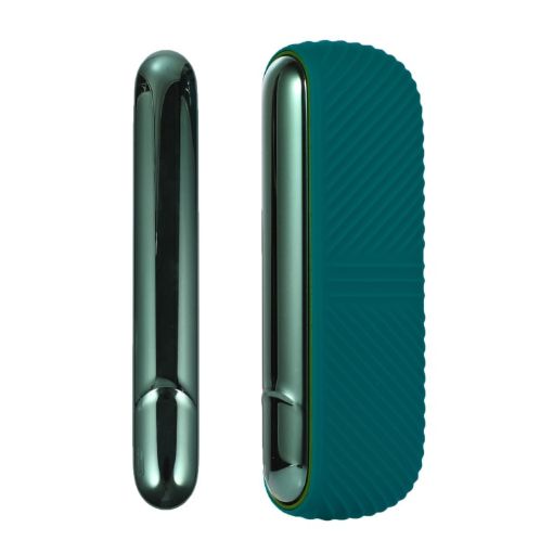 IQOS ILUMA Dark Green Silicone Case with Charging Compartment - 1