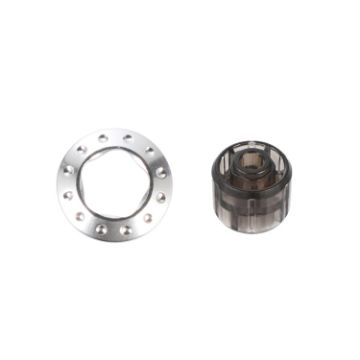 IQOS ILUMA/Prime Cap & Tool - Silver Diamond Five Rings - 1