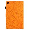 Samsung Galaxy Tab S6 Lite Fortune Tree Flower Tablet Case Khaki - 3