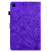 Samsung Galaxy Tab A7 2020 Purple Pressure Flower PU Case - 3