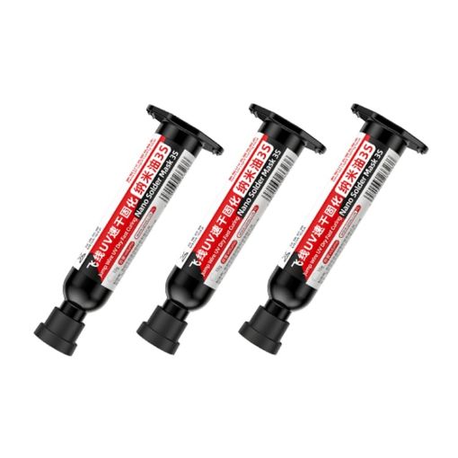 Qianli MEGA-IDEA 3pcs Nano Solder Mask UV Glue for Fast Curing - 1