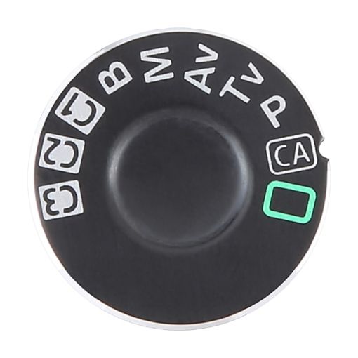 Canon EOS 7D/5D Mark II OEM Mode Dial Iron Pad - 1