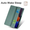Samsung Galaxy Tab S8 Ultra Deep Green Acrylic Leather Case - 2