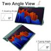 Samsung Galaxy Tab S8 Ultra Deep Green Acrylic Leather Case - 3