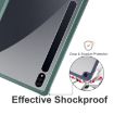 Samsung Galaxy Tab S8 Ultra Deep Green Acrylic Leather Case - 5