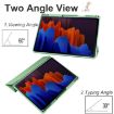 Samsung Galaxy Tab S8 Ultra Green 3-fold Leather Tablet Case - 3