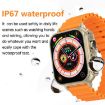 N22 Smart Watch: 1.96" HD, Sport Bluetooth Call Earphone (Black) - 5