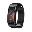 B7 Bluetooth Earphone/Smart Bracelet with Health Monitoring, Black Steel - 1