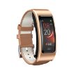 B7 Smart Bracelet Earphones: Sleep, Oxygen, Heart Monitoring, Gold/Brown - 2
