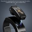 B7 Smart Bracelet Earphones: Sleep, Oxygen, Heart Monitoring, Gold/Brown - 6
