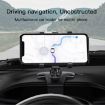 Yesido C101 Black Multifunctional Car Dashboard Phone Holder - 2