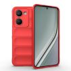 Realme P3 Ultra 5G TPU + Flannel Phone Case (Red) - India Magic Shield - 1