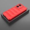 Realme P3 Ultra 5G TPU + Flannel Phone Case (Red) - India Magic Shield - 2
