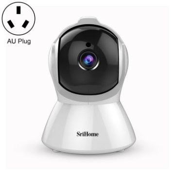 SriHome SH025 1080P HD AI IP Camera, 2MP, Audio, Motion Detection - 1