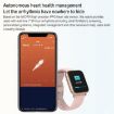 CS201 Waterproof Smart Watch, Heart Rate & Exercise Monitor, Blue - 5