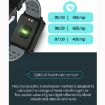 P2 Smart Watch: 1.3" Screen, IP67, Heart/Blood Monitor, Black Red - 5