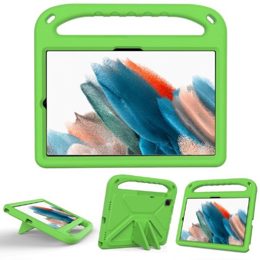 Green EVA Shockproof Case with Handle for Galaxy Tab A7/S6/S5e/S6 Lite - 1