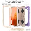 Shockproof Robot Case for Galaxy Tab A7 with Holder & Strap - 4