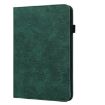 Green Lace Flower Embossed Flip Case for iPad Pro 10.5/10.2 - 2
