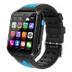 W5 1.54" Dual Camera Smart Watch, SIM/GPS, 3GB+32GB, Black Blue - 1