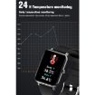 F15 Pro Smart Watch, 1.69" Screen, IP67 Waterproof, Health Monitor, Blue - 3