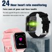 F15 Pro Smart Watch, 1.69" Screen, IP67 Waterproof, Health Monitor, Blue - 4