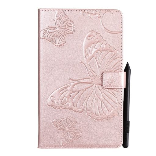 Galaxy Tab A 8.0 (2019) PU Leather Case with Card & Pen Slots - 1