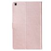 Galaxy Tab A 8.0 2019 Rose Gold Case: Cat Pattern, Wallet, Card Slots - 2