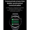 M103 Smart Watch: 1.35" Screen, IP67, Heart Rate, Bluetooth, Black Strap - 3