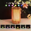 200ml Wooden Aromatherapy Humidifier & Sprayer, US Plug (Light Brown) - 4