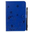 Samsung Galaxy Tab A8.0 T350 Cat Bee Shockproof Leather Case Blue - 2