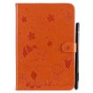 Samsung Galaxy Tab A8.0 T350 Orange Leather Case with Holder - 2