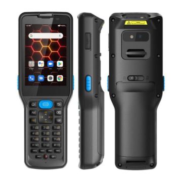 UNIWA V350 Rugged Barcode Scanner, 4GB+64GB, Android 12, 4G, AU Plug - 1