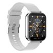 MT28 1.54" Smart Watch, Heart Rate/BP Monitor, IP67 Waterproof (White) - 2