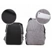 Universal Canvas Laptop Backpack, Small, Fits 13.3" Laptops, Baby Blue - 3