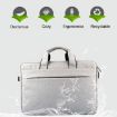Wear-resistant Grey Laptop Bag for 13.3" & Below Macbook, Samsung, Lenovo - 4