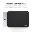 HAWEEL 7.9" Tablet Sleeve Case for iPad Mini/Galaxy/Lenovo - Black - 5
