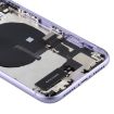 iPhone 11 Purple Battery Back Cover with Buttons & Wireless Charging - 5