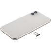 iPhone 11 Battery Back Cover with Side Keys & Camera Lens (White) - 2