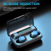 F9-9 TWS Bluetooth Earbuds with LED Display & Power Bank (Pink) - 4