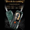A6 Elder Phone: Waterproof, Shockproof, 6800mAh, Dual SIM, Black - 3
