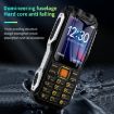 Q8 Elder Phone: Waterproof, Shockproof, 16800mAh, Dual SIM, SOS (Red) - 6