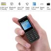 SERVO BM5310 Mini Phone, 1.33" Display, Triple SIM, Bluetooth (Black+Green) - 2