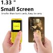 SERVO BM5310 Mini Phone, 1.33" Display, Triple SIM, Bluetooth (Black+Green) - 3