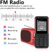 SERVO BM5310 Mini Phone, 1.33" Display, Triple SIM, Bluetooth (Black+Green) - 5