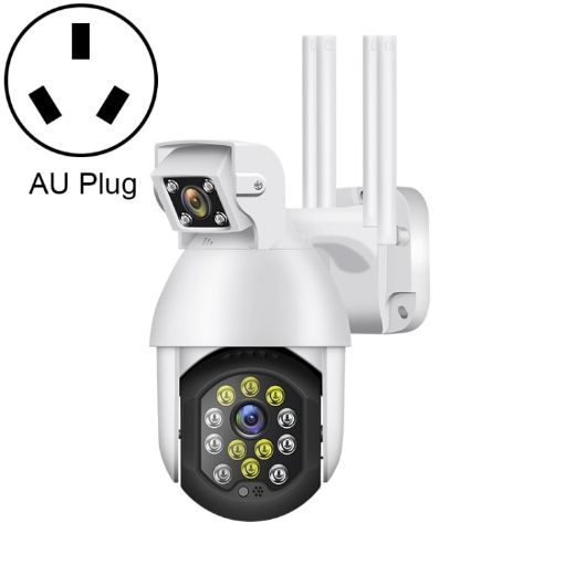 QX41 1080P Dual Lens Wifi Camera, IP66, Full Color, Smart Alarm - 1